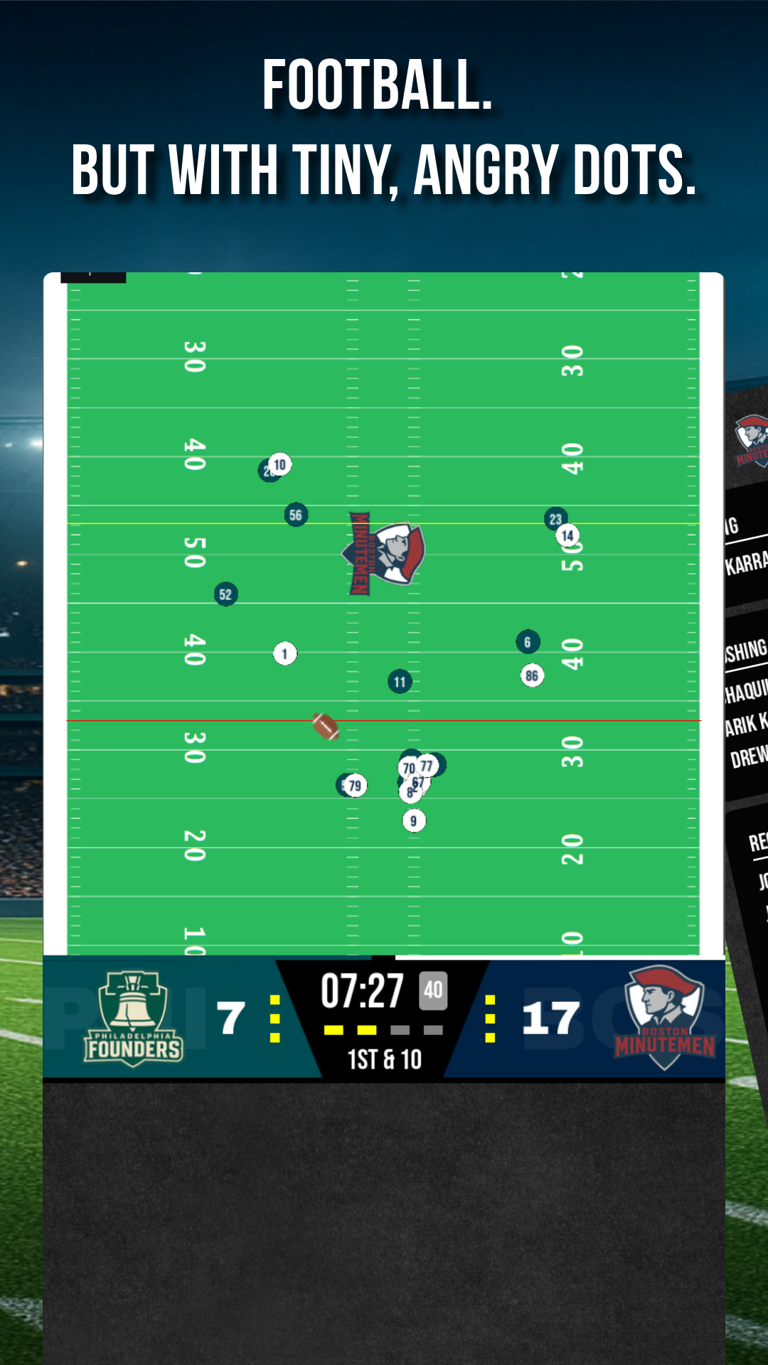 Screenshot of a saved replay